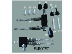 Ersatzteile für EUROTEC Pulverpistole